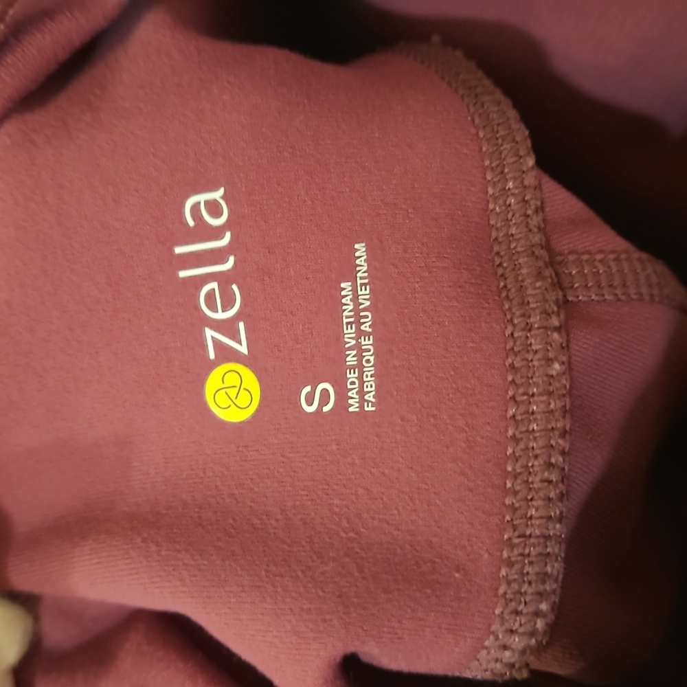 Zella Maroon and Black Yoga Pants - Picture 5 of 6